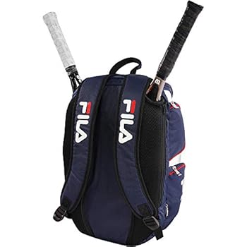 Fila Heritage Tennis Backpack, Peacoat, One Size, Heritage